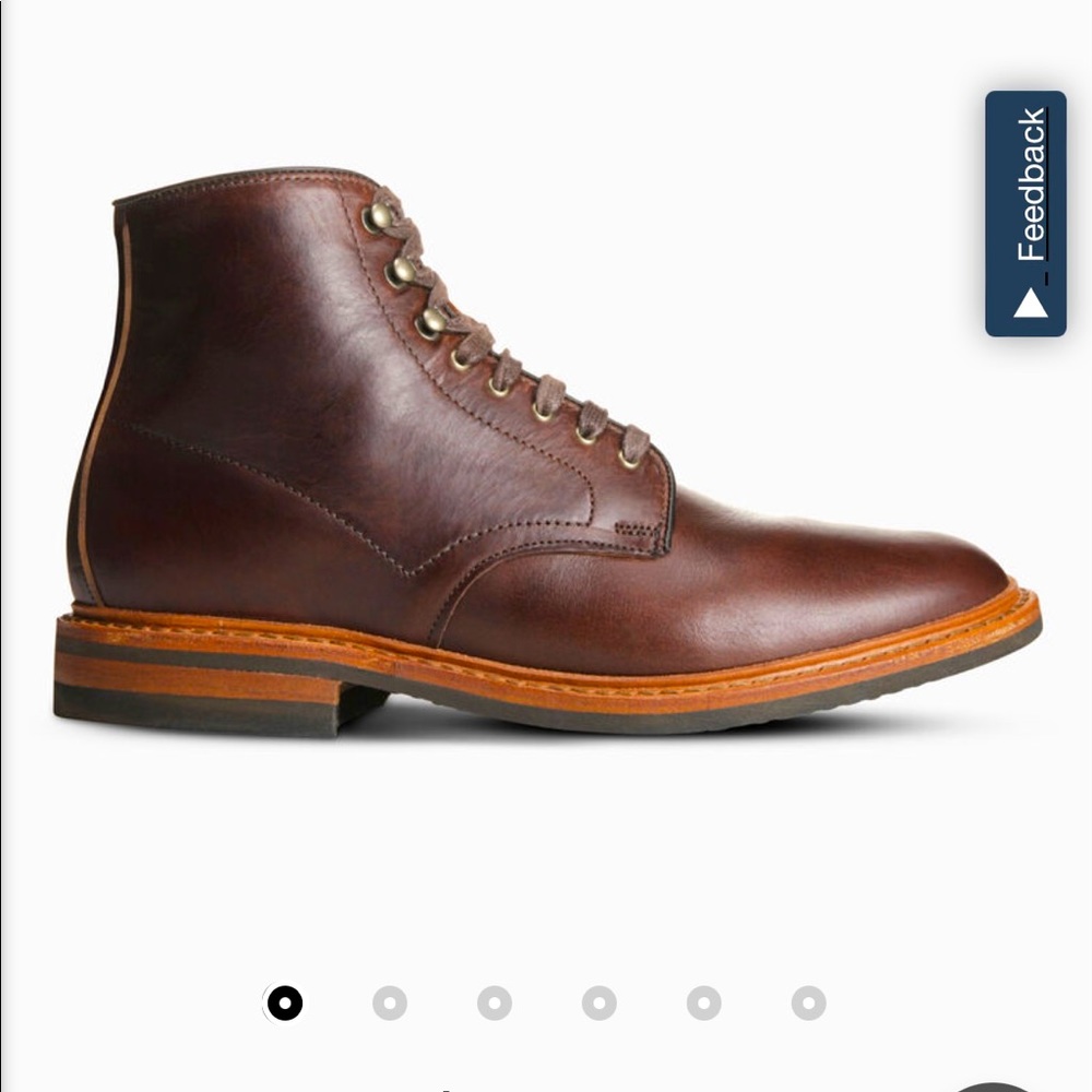 Allen Edmonds Higgins Mill Dark Brown Boot 🥾